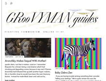 Tablet Screenshot of groovyman.com
